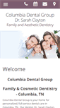 Mobile Screenshot of columbiadentalgroup.com